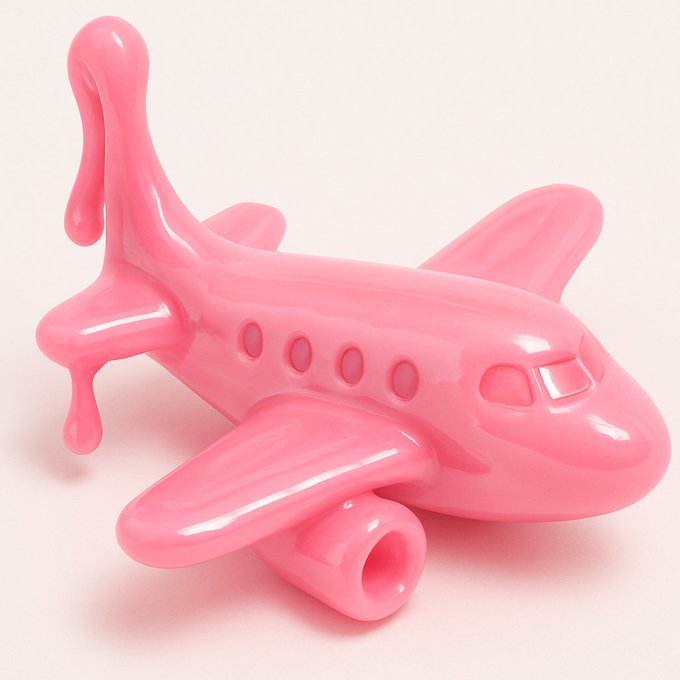 史莱姆制成的玩具运输车