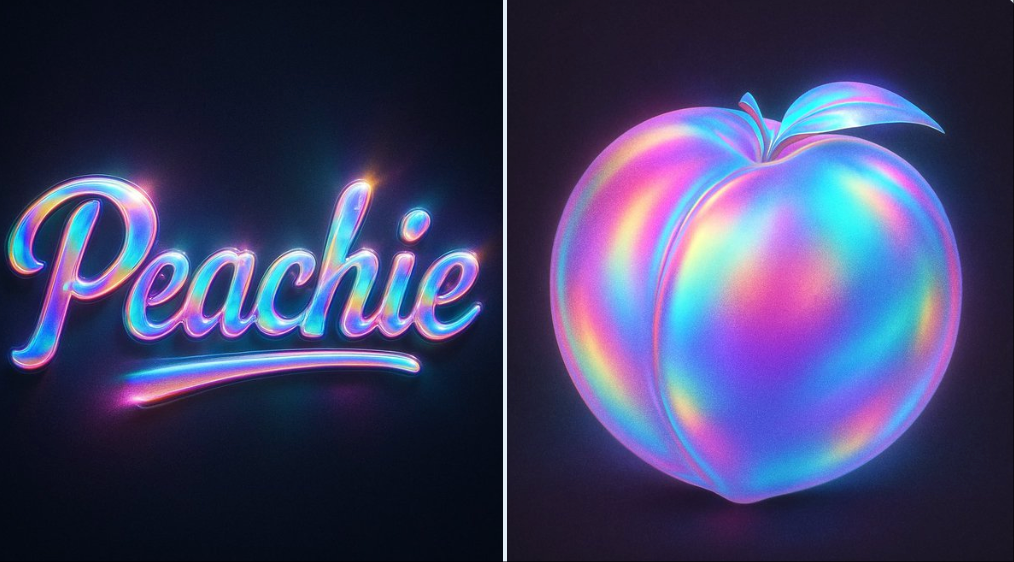 全息叠加效果彩虹渐变