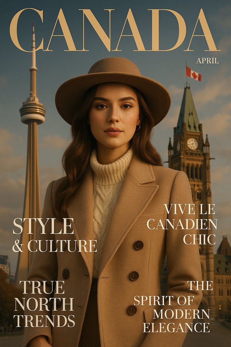 自己的国家地标时尚杂志