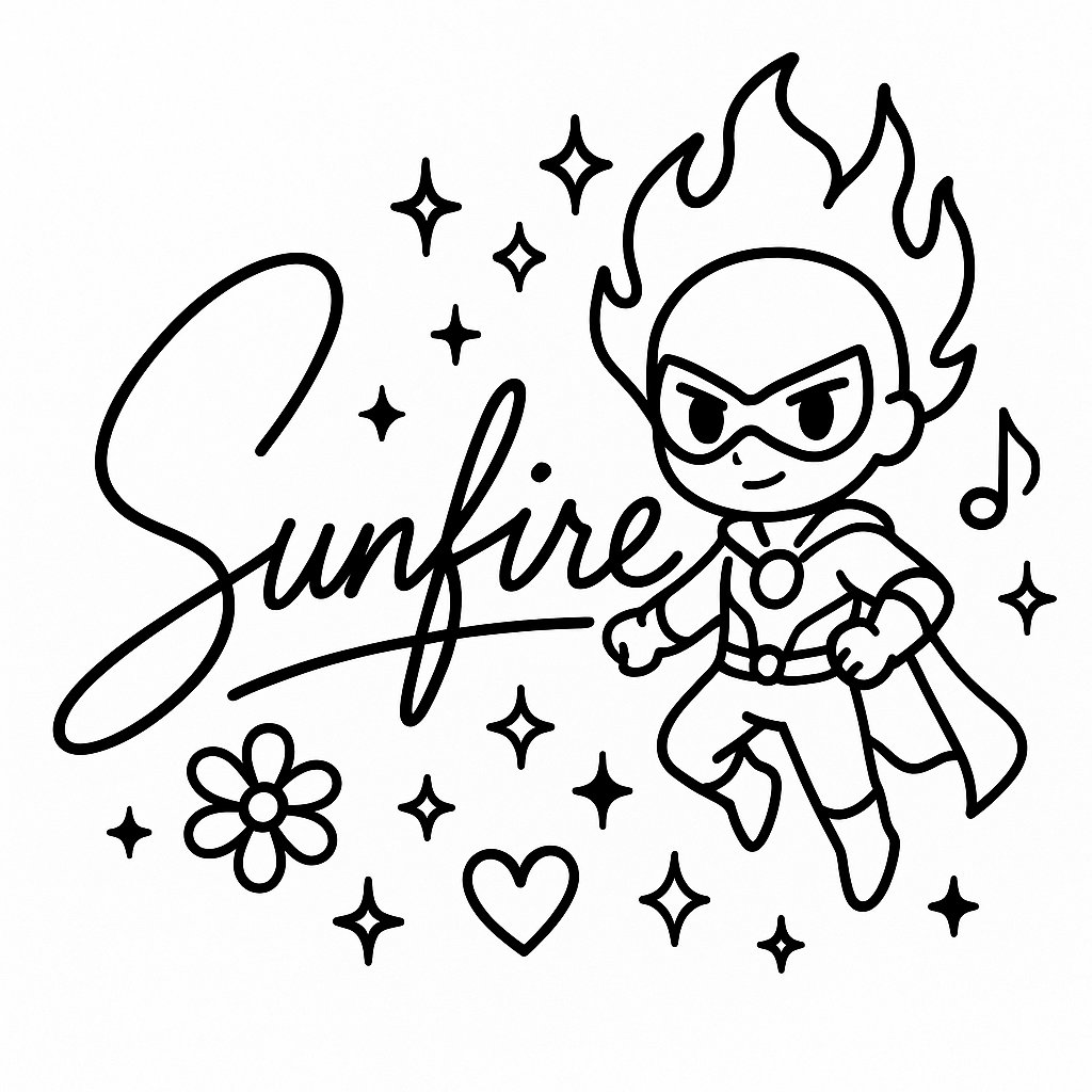 心爱的角色制作动漫风格的签名