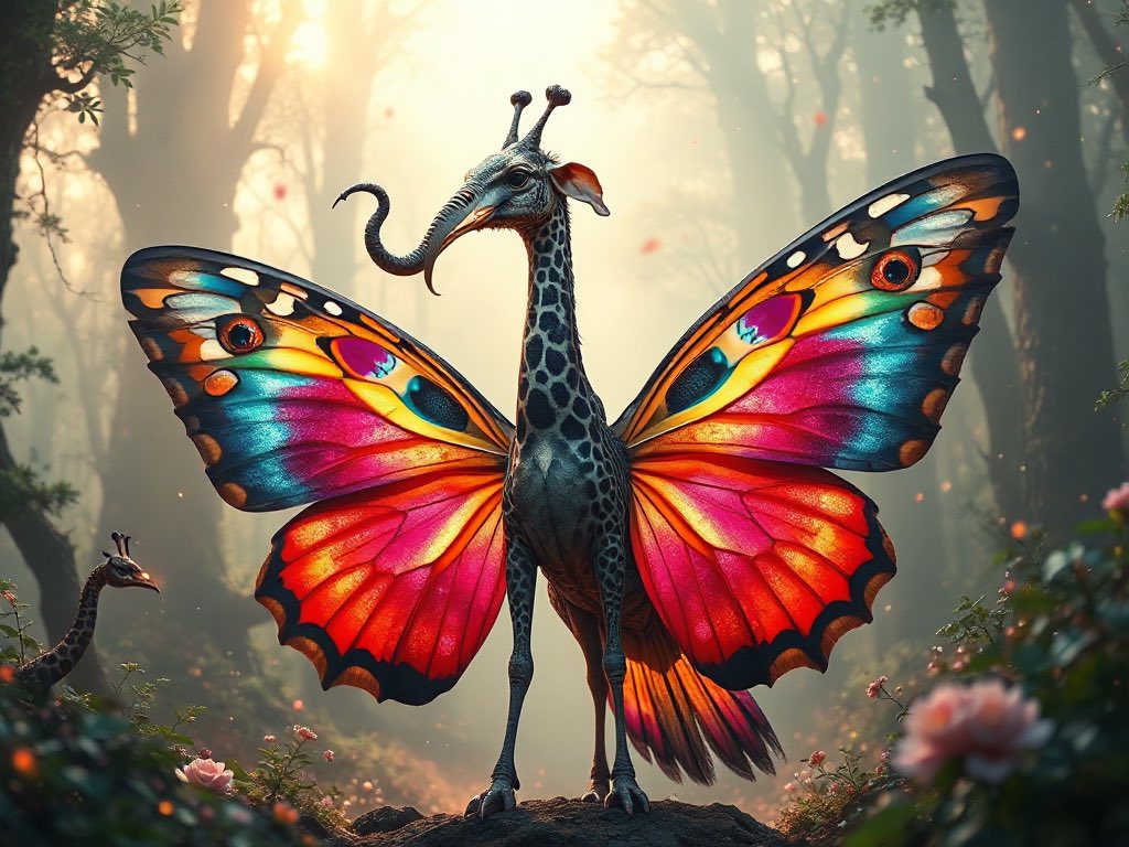 超现实鸟类幻想