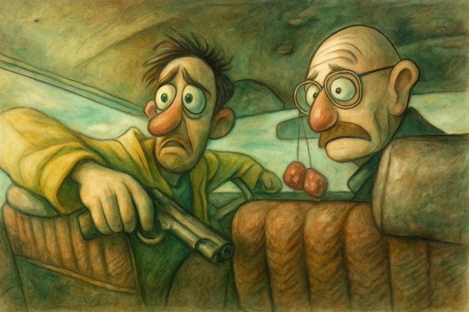 怪诞又梦幻的超现实插画