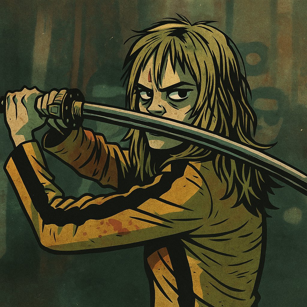 街头顽童(Gorillaz)风格插画