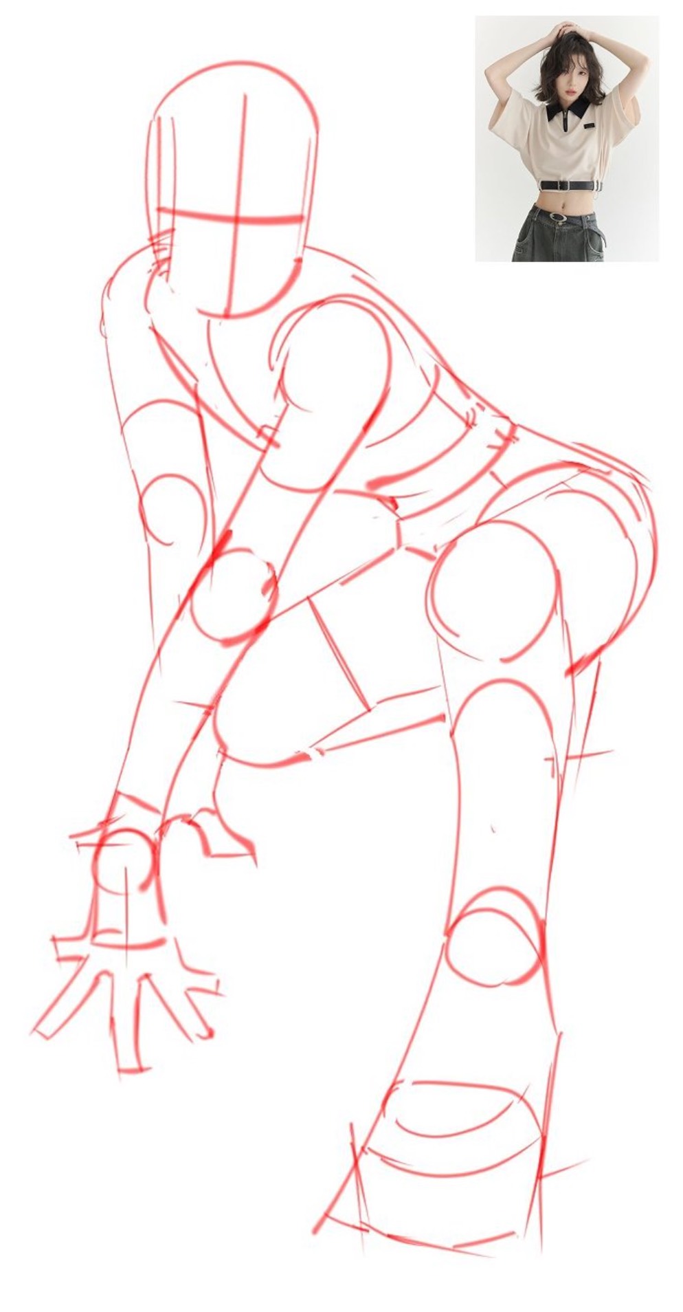 线稿图生成图像