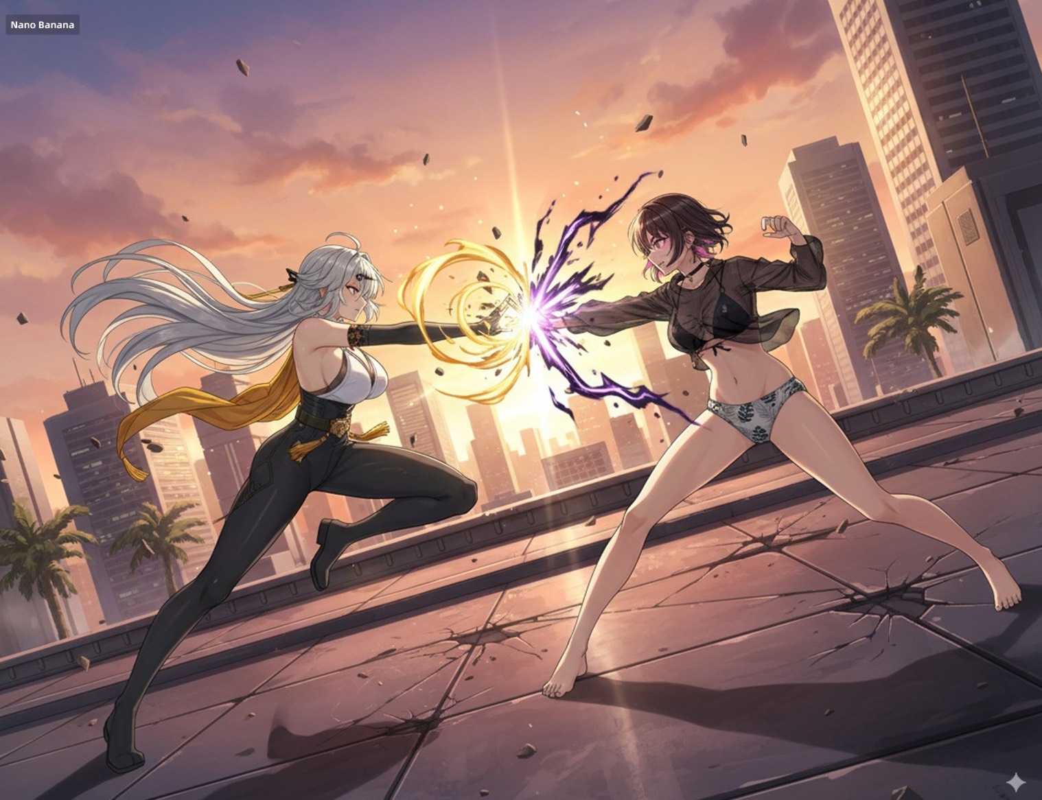 手绘图控制多角色姿态