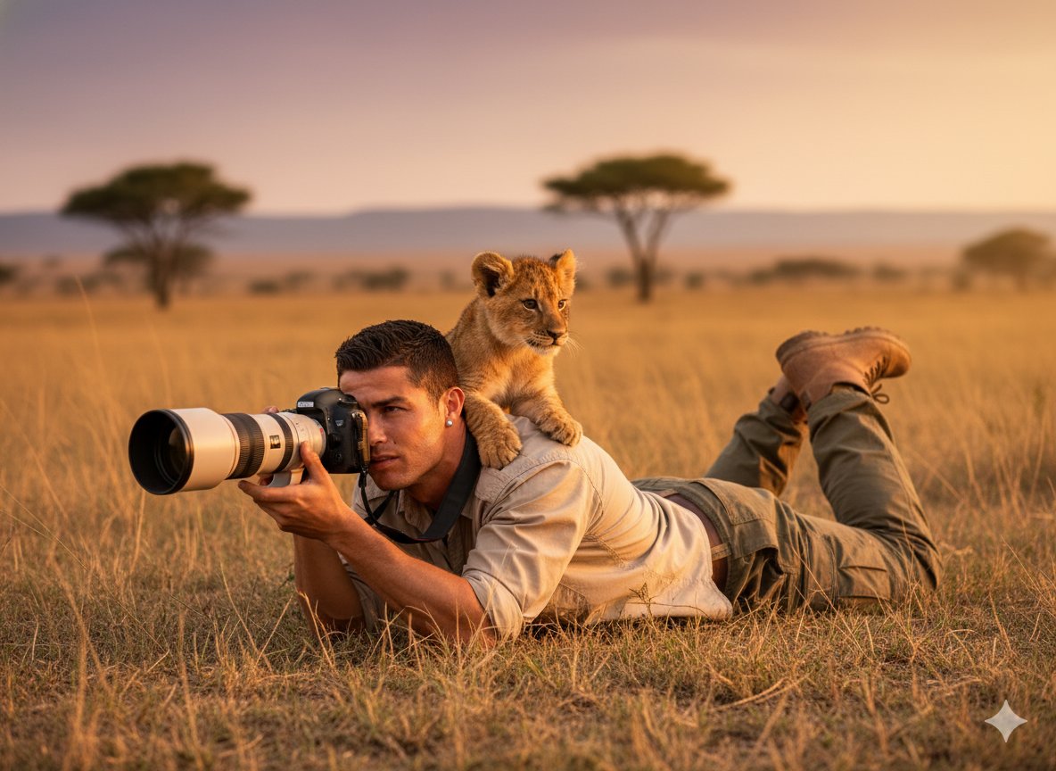 AI生成超写实野生动物探险照片,打造你的专属野生旅程