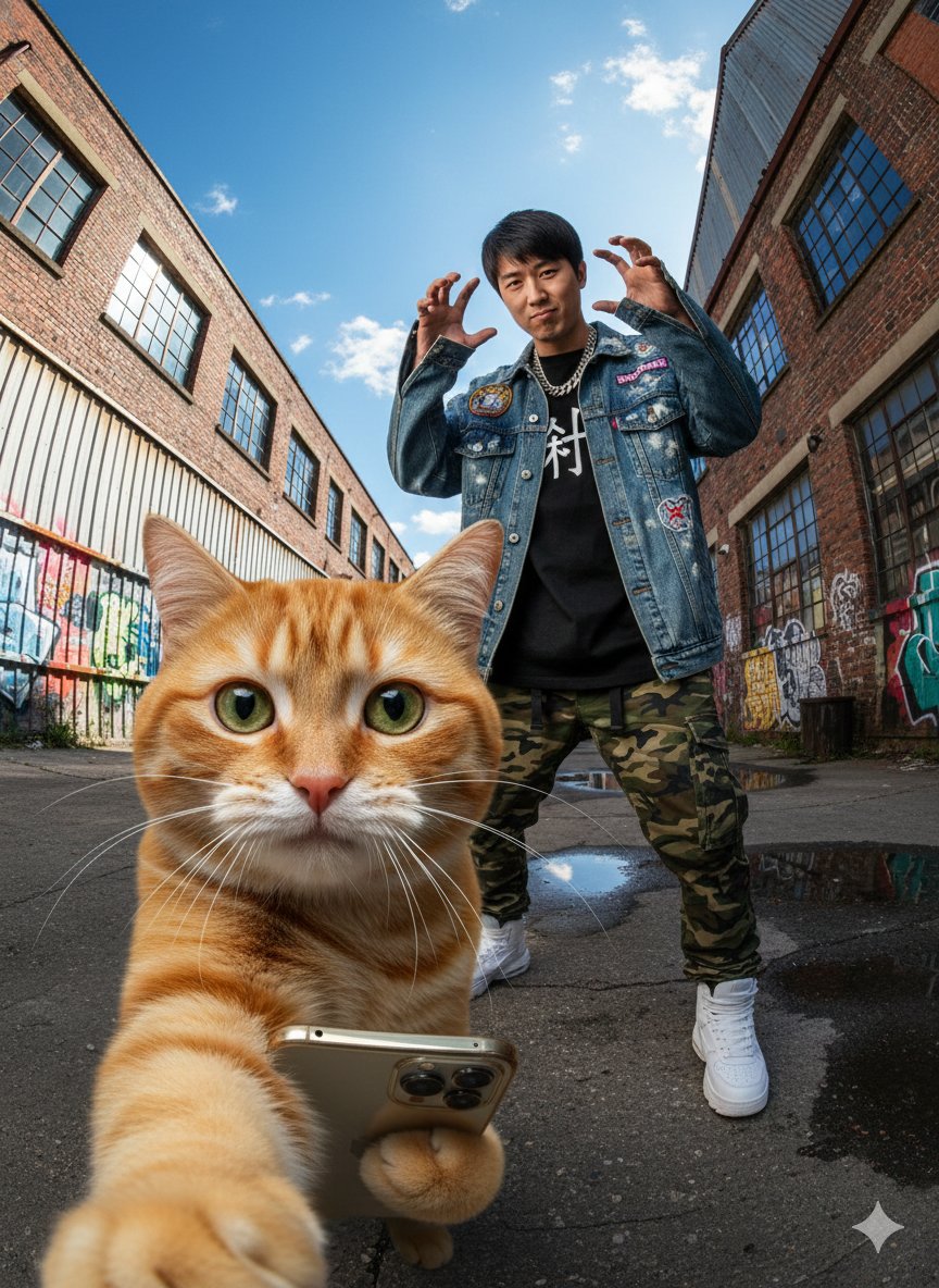 一键生成街头潮流大片：AI助你打造酷炫自拍照