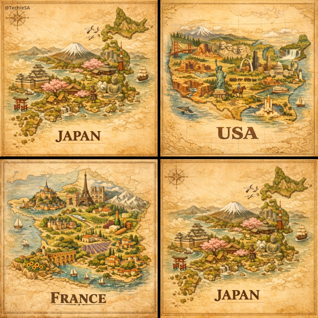 A hand painted isometric bird’s eye view illustration of [COU...