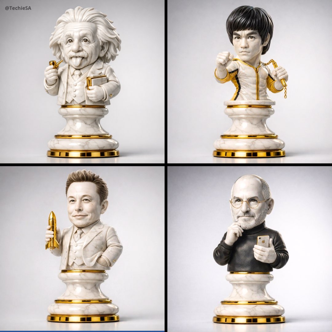 A hyper detailed 3D render of a collectible chess piece desig...