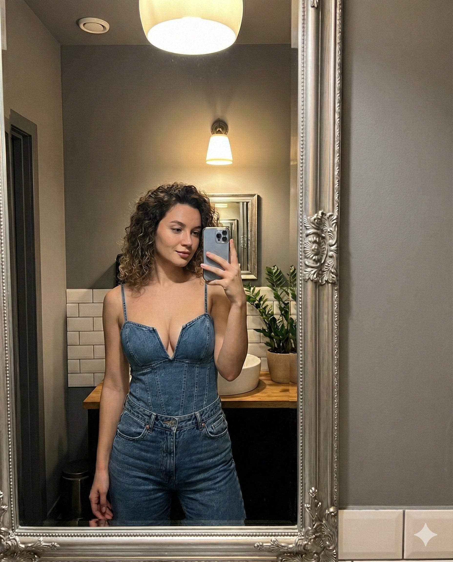 8K镜像自拍：K-Pop偶像风格的高饱和活力后台场景