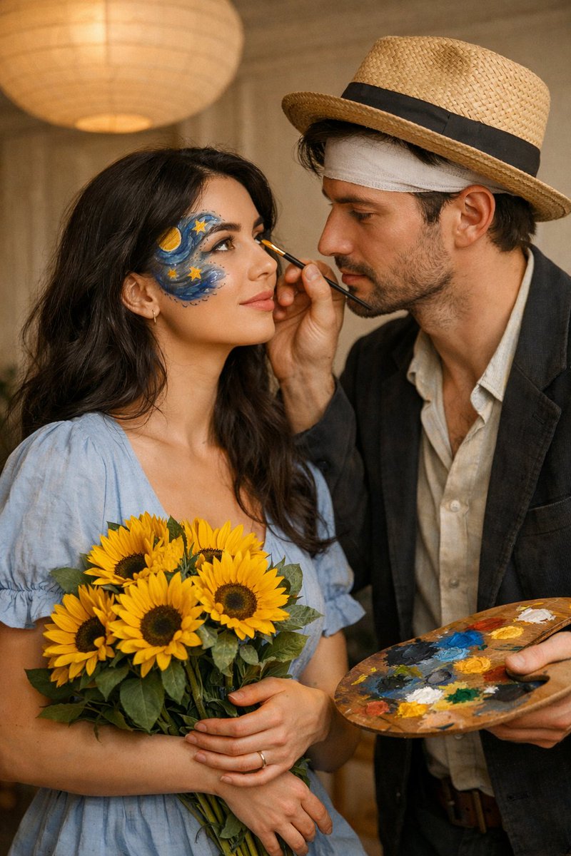 She trusted him with her face