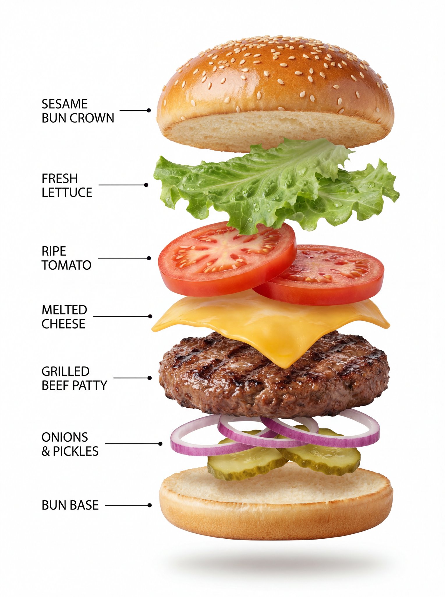 Kling AI 与 Gemini Nano Banana Pro:汉堡信息图