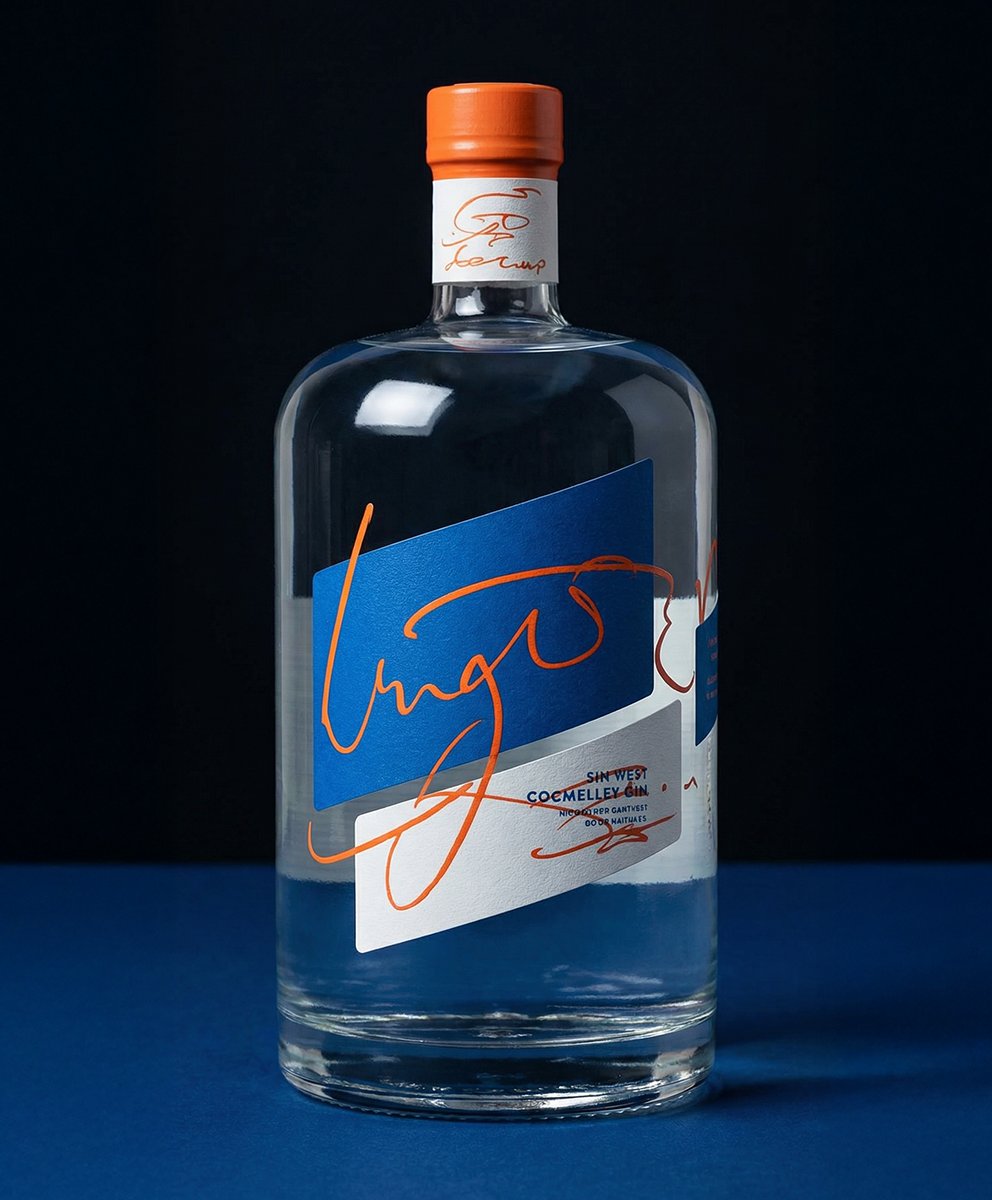 Packing Design Concept for a Dry Gin