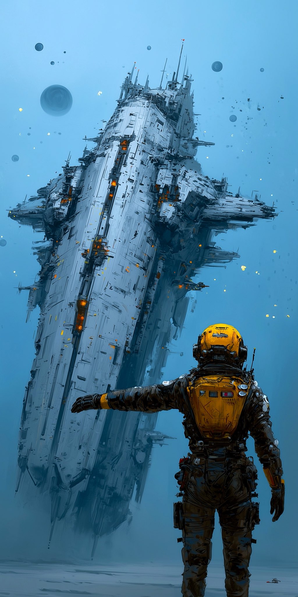 A little more to the left AIArt Midjourney https://t.co/CBqna...