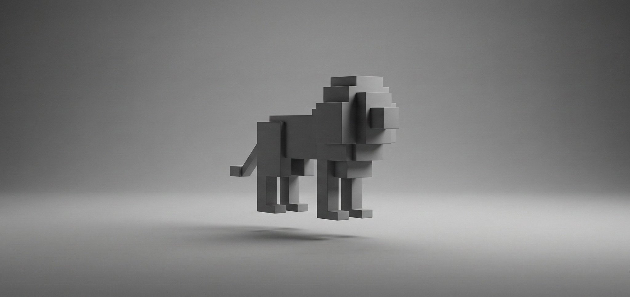 [SUBJECT] abstracted into simple geometric forms, floating in...