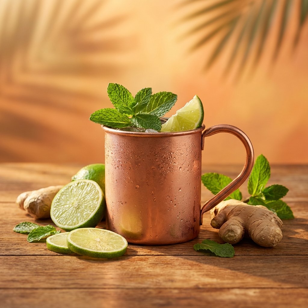 A high end studio photograph of a [YOUR COCKTAIL], shot from...