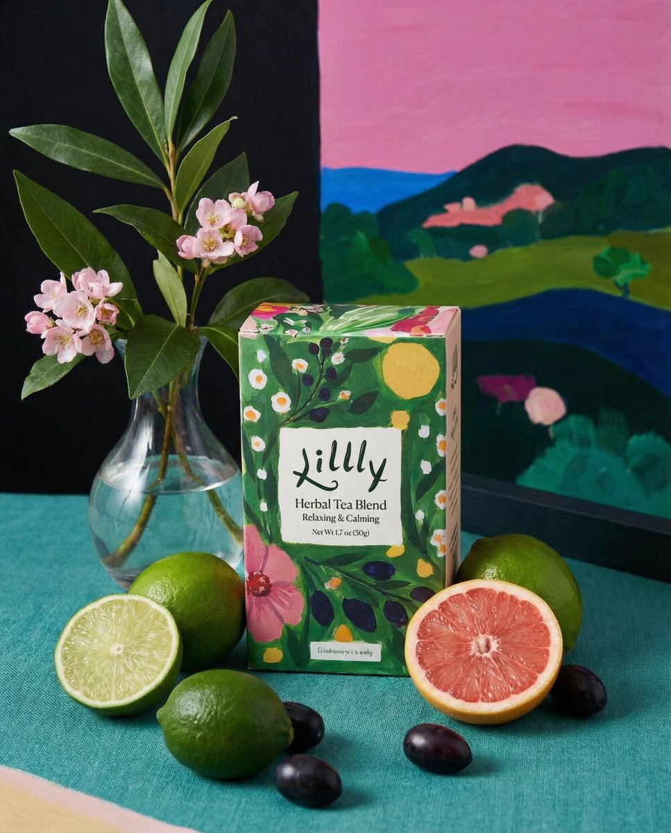 Packaging Design Concept for a Herbal Tea