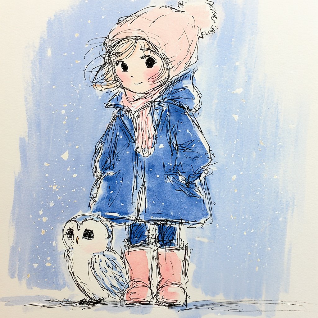 This is the latest style I’ve created in Midjourney, and it w...