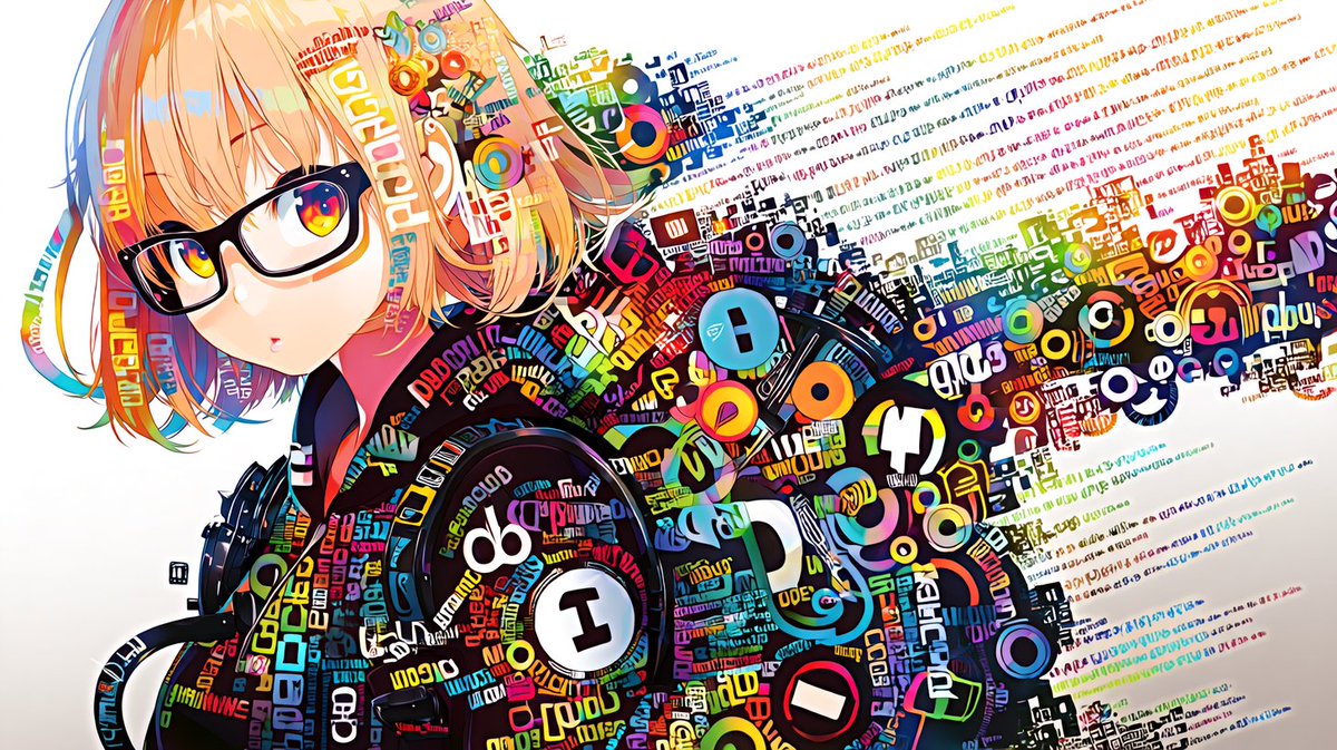 niji 7は文字が綺麗らしいので、タイポグラフィーを試してみました。midjourneyと比べると同じプロンプトでもここ...