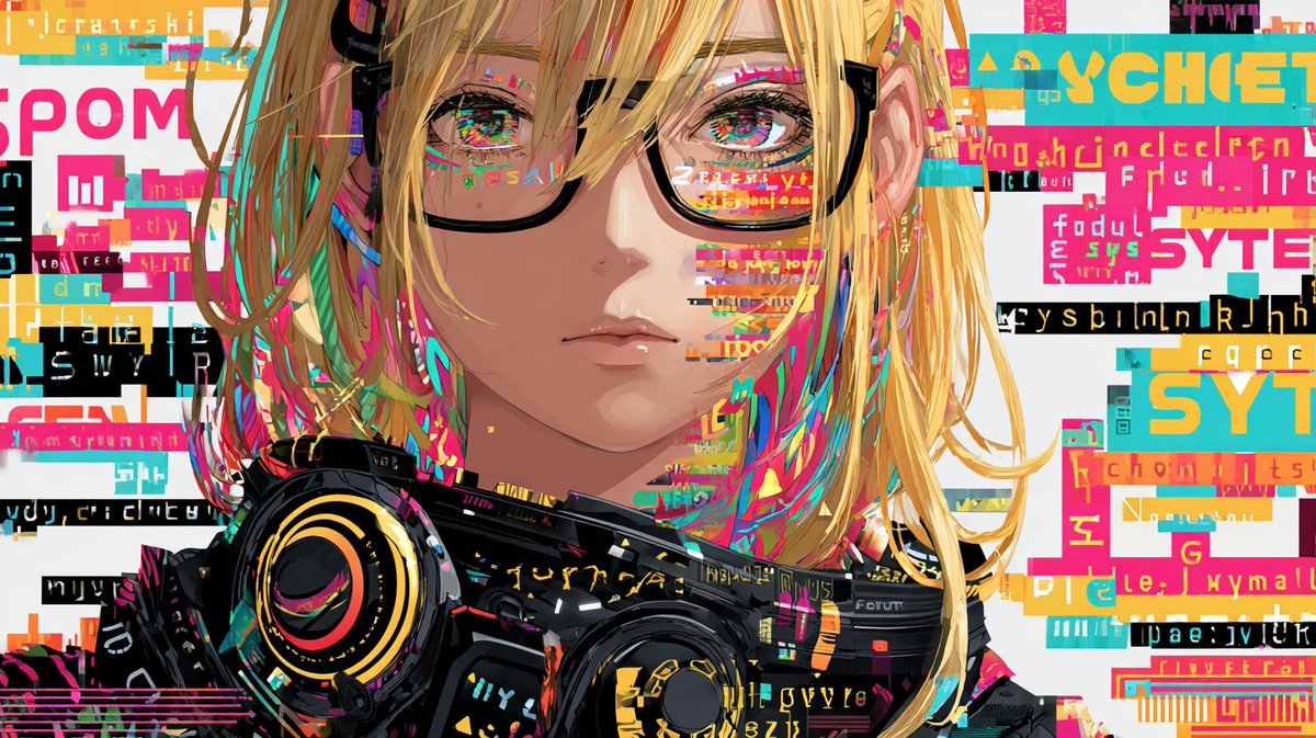 niji 7は文字が綺麗らしいので、タイポグラフィーを試してみました。midjourneyと比べると同じプロンプトでもここ...