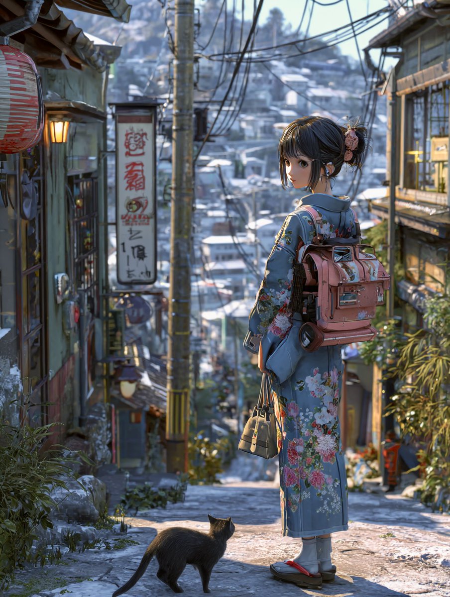 Niji journey/Midjourney https://t.co/OyyKnjaOl9