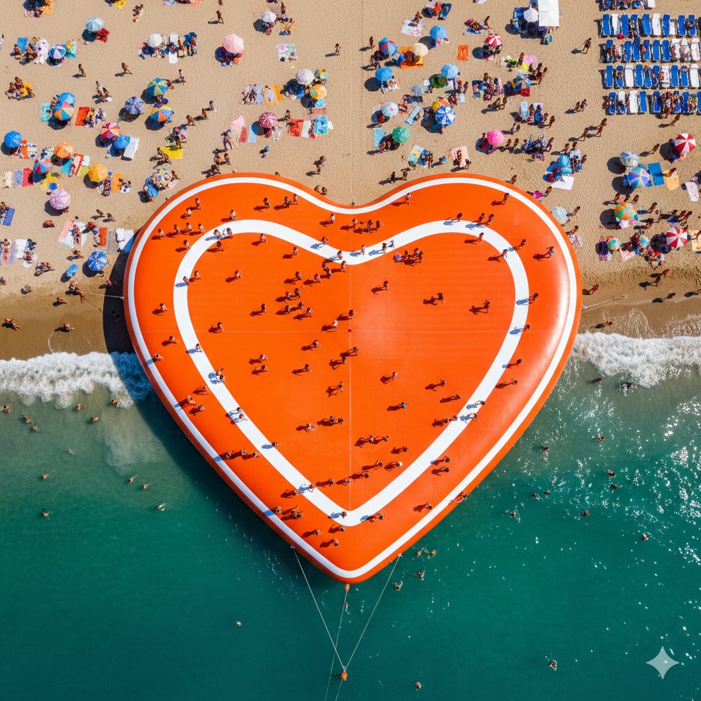 "prompt": "massive giant inflatable WhatsApp logo floating in...