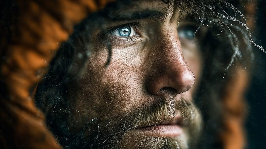 "Objective": "Create an intense cinematic close up portrait c...
