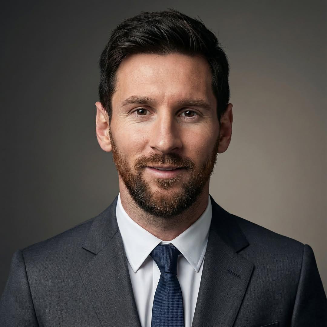 Ultra realistic professional business portrait based on the a...