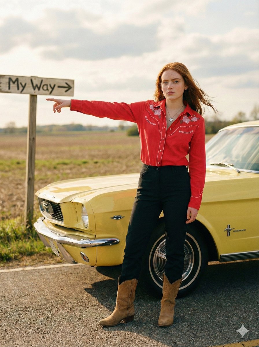 "project": "Nano Banana – Maximalist Editorial Americana Scene",