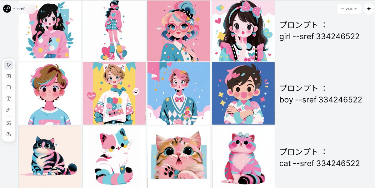 大発見!! Lovartのniji・journeyでも srefコマンド使えます! 🔥