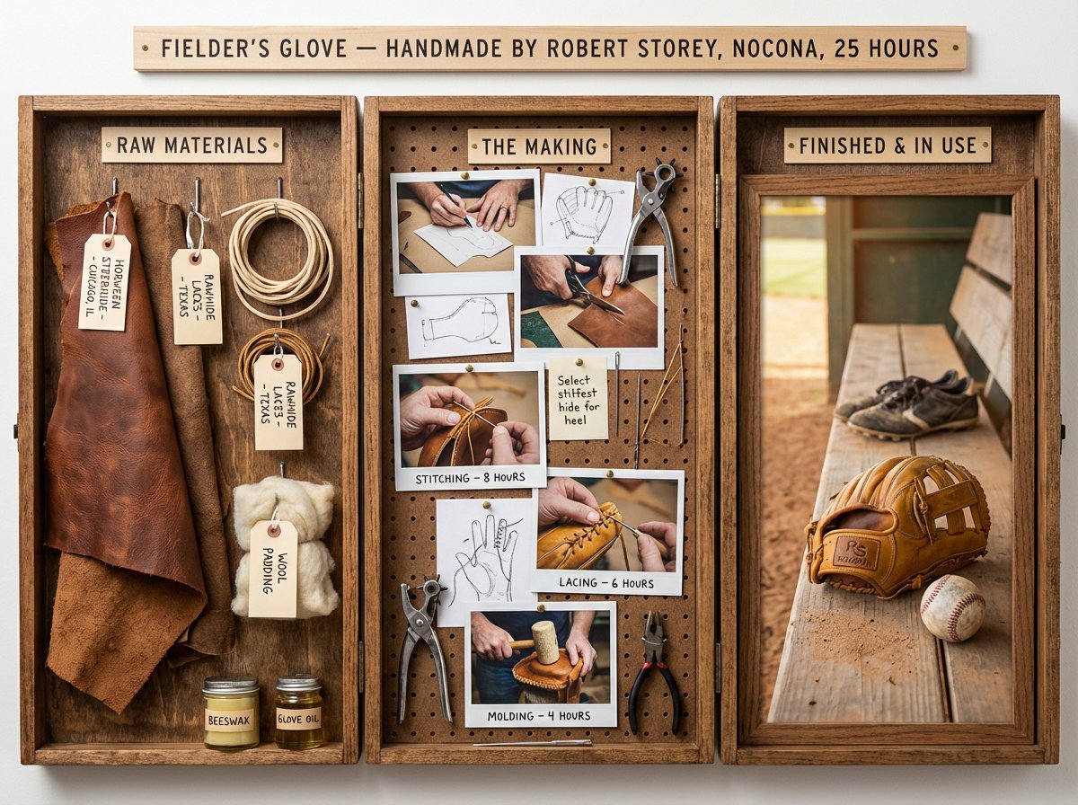 An artisan's method board for [HANDMADE OBJECT] — [TECHNIQUE...