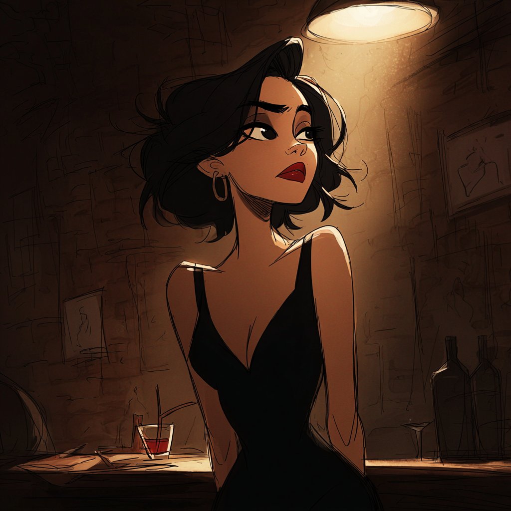 I’m sharing this Midjourney style reference for narrative dig...