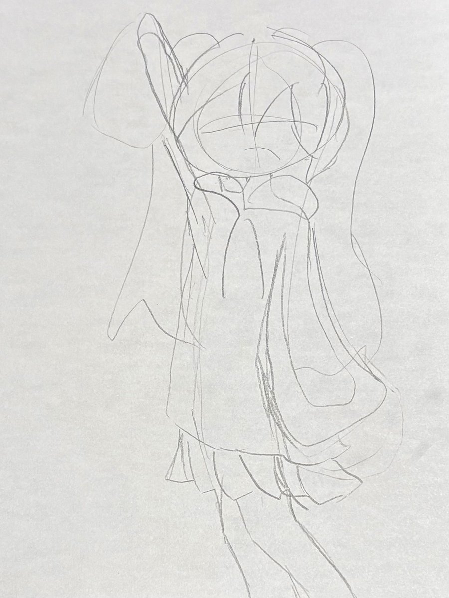 今日は妻にAntigravity 導入ガイド。横で色々見てた娘が「AIはアタリの絵でも違う角度出せる?」と描いた絵を持ってきた。