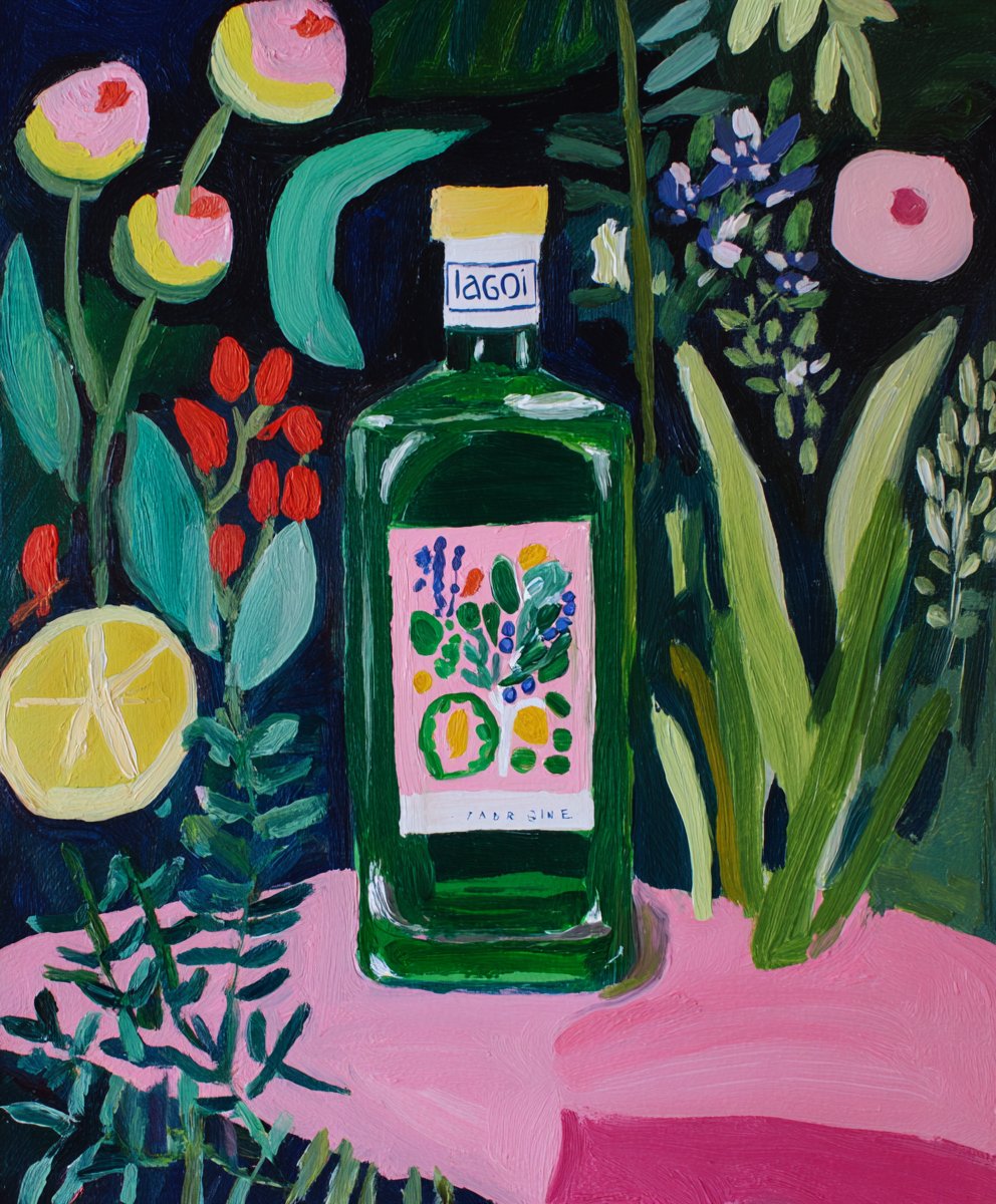 Packaging Design Concept for Herbal Gin