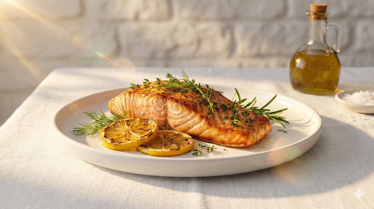 “Luxury golden hour styled hero shot of [FOOD] bathed in warm...