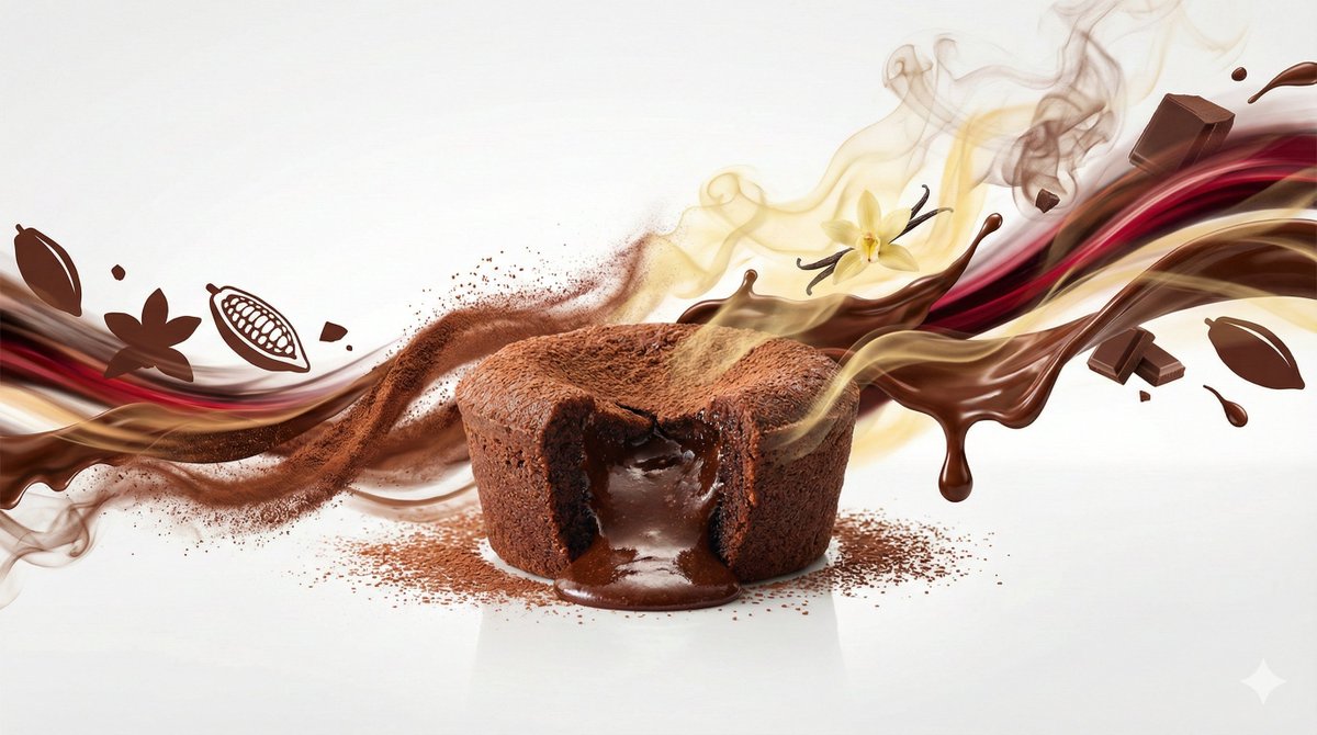 Dynamic flavor wave composition of [FOOD], with colorful ener...