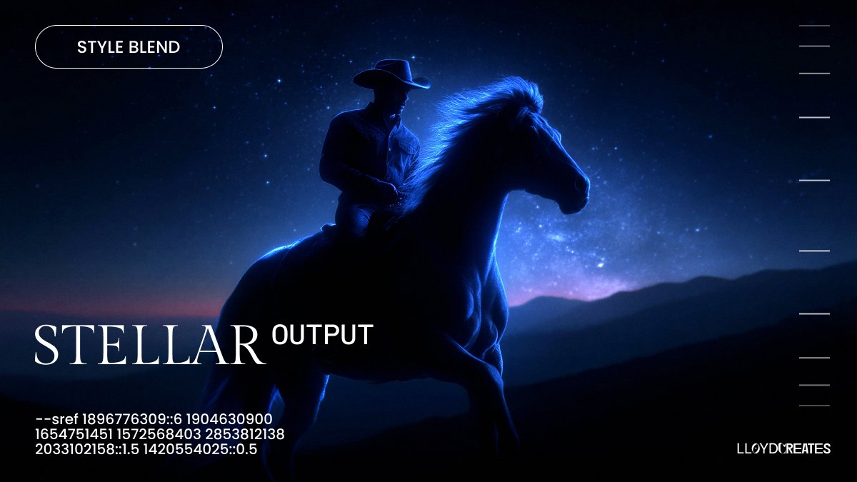 Stellar Output 🔵🛰️ Midjourney Blend