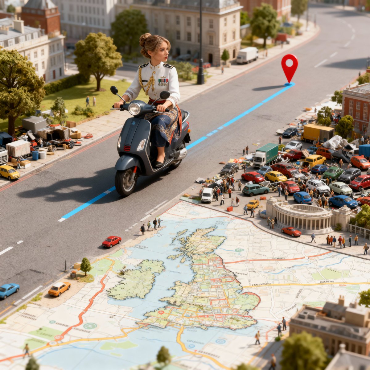 Use the same face from the reference image without changing f...