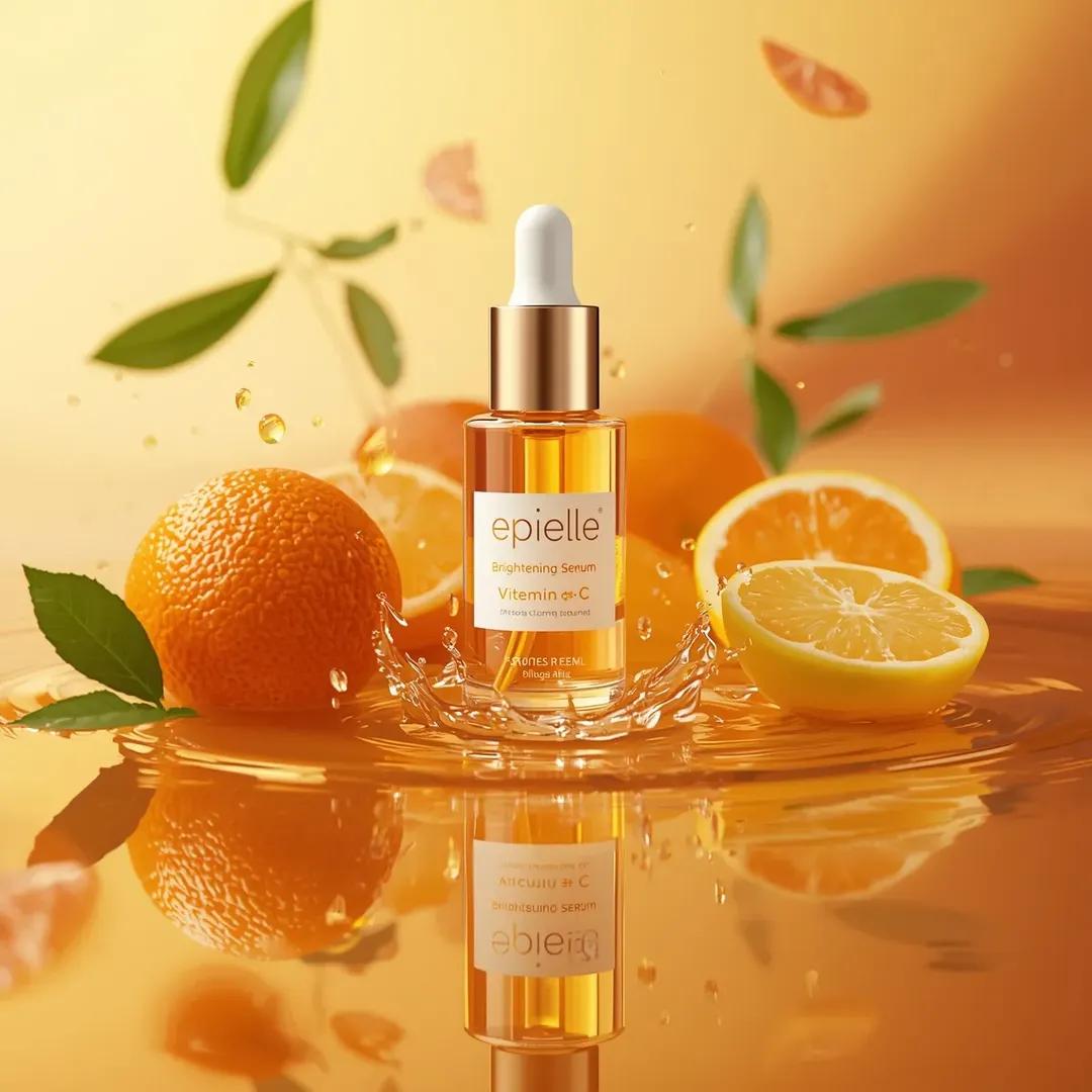 Ultra high end photorealistic skincare product photography fe...