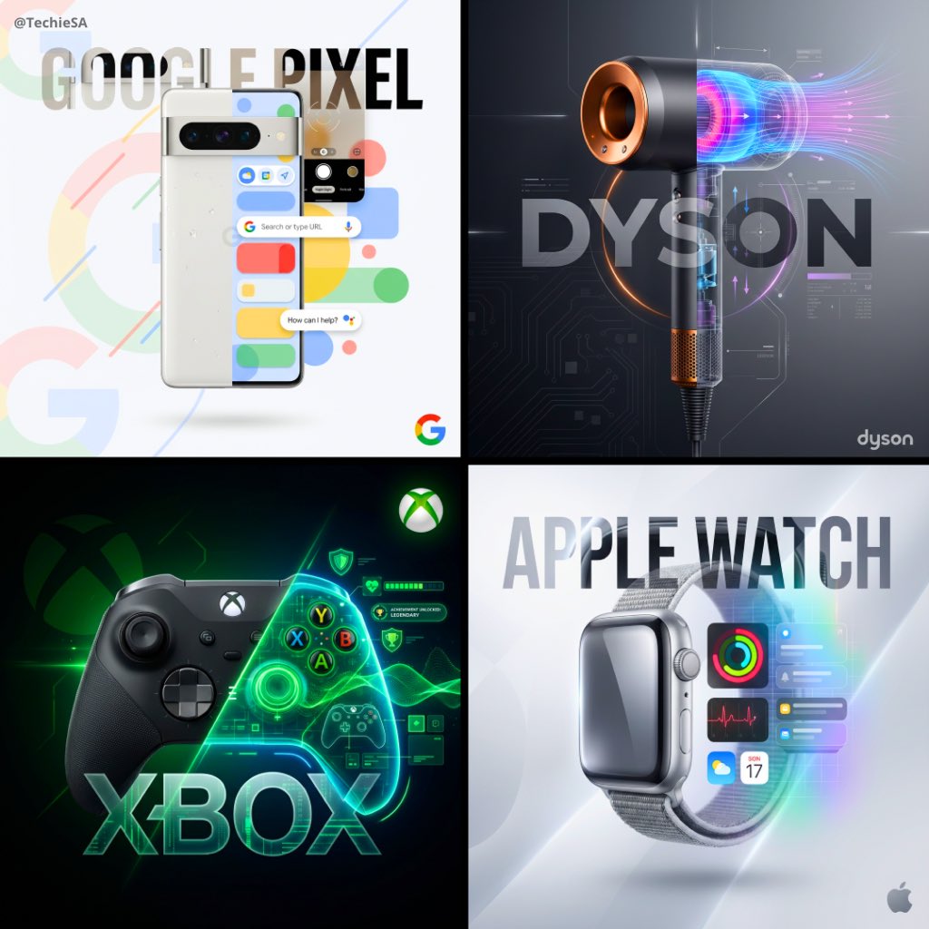 Create a 1:1 cinematic product poster (1080×1080) of [BRAND &...