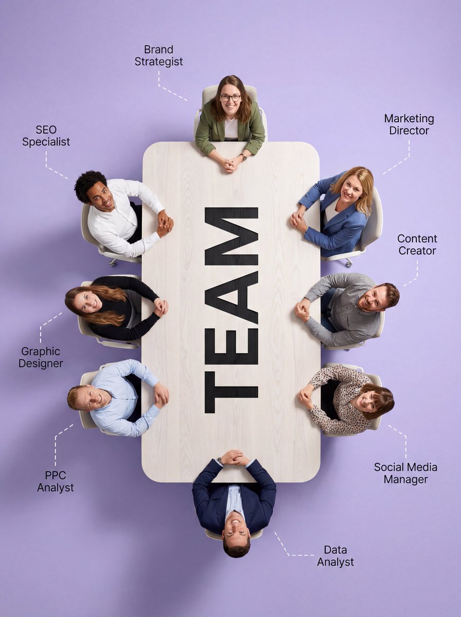 Ultra wide angle hyper realistic top down flat lay photograph...