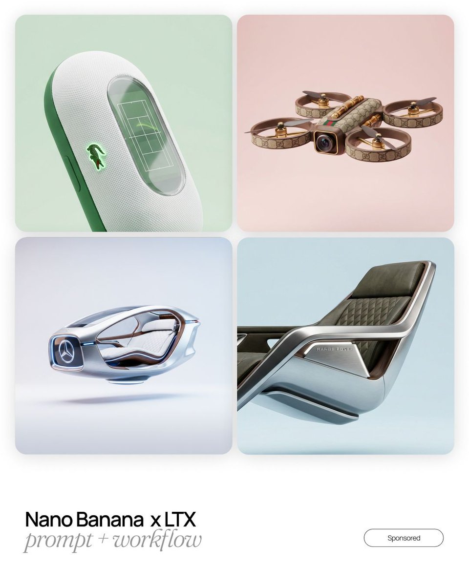 [BRAND NAME] design language, object reimagined as an unexpec...