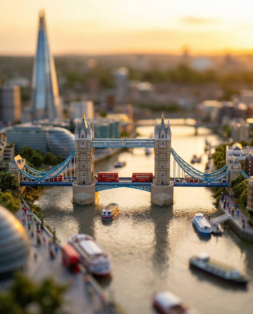 Tilt shift 3D model diorama in 4:5 aspect ratio, highlighting...