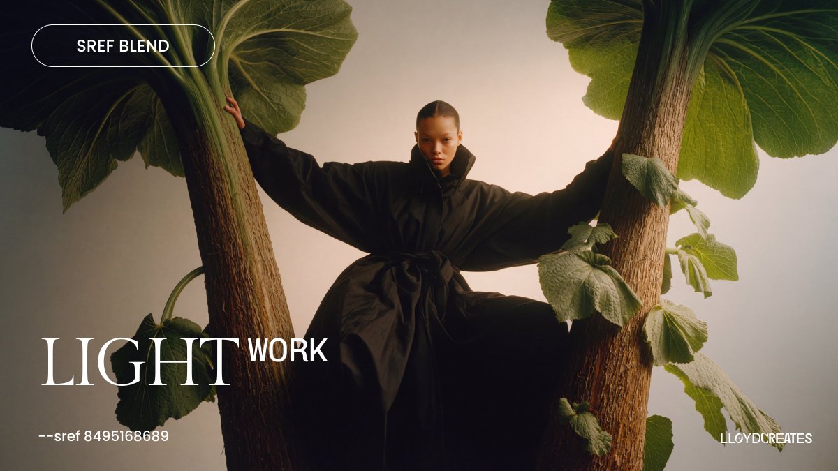 Light Work 🟠💙Midjourney Sref Blend