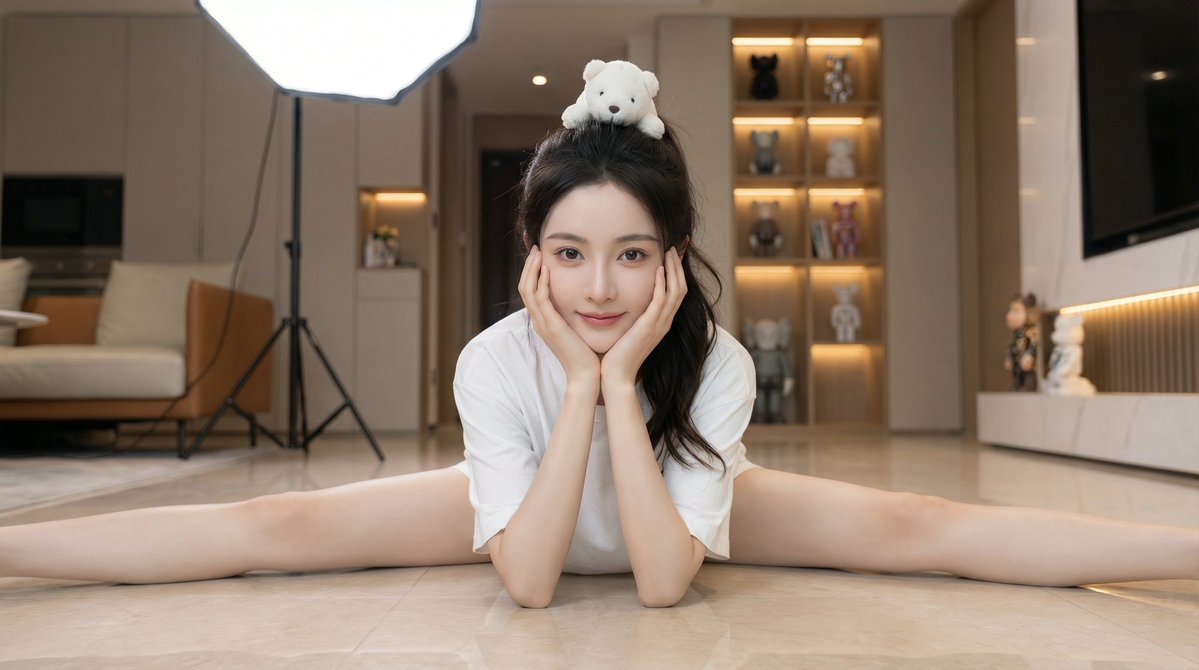 { "realism level": "Ultra photorealistic, Editorial Portrait"...