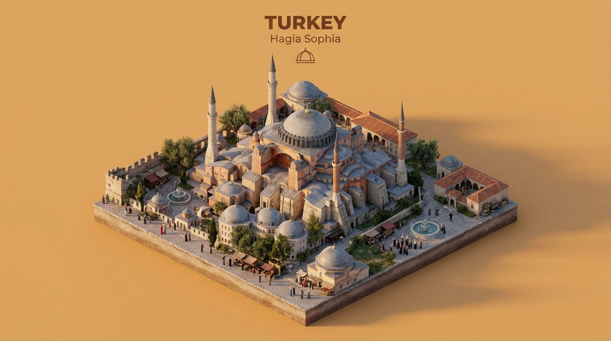 \Create an isometric miniature 3D diorama representing the ic...