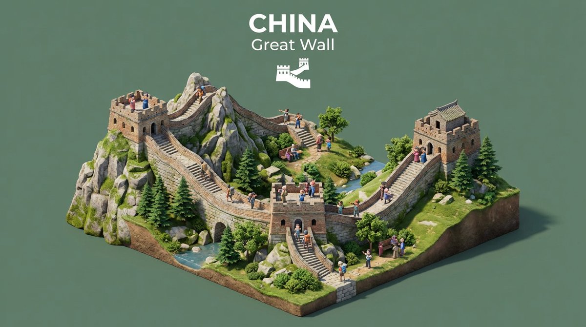 \Create an isometric miniature 3D diorama representing the ic...