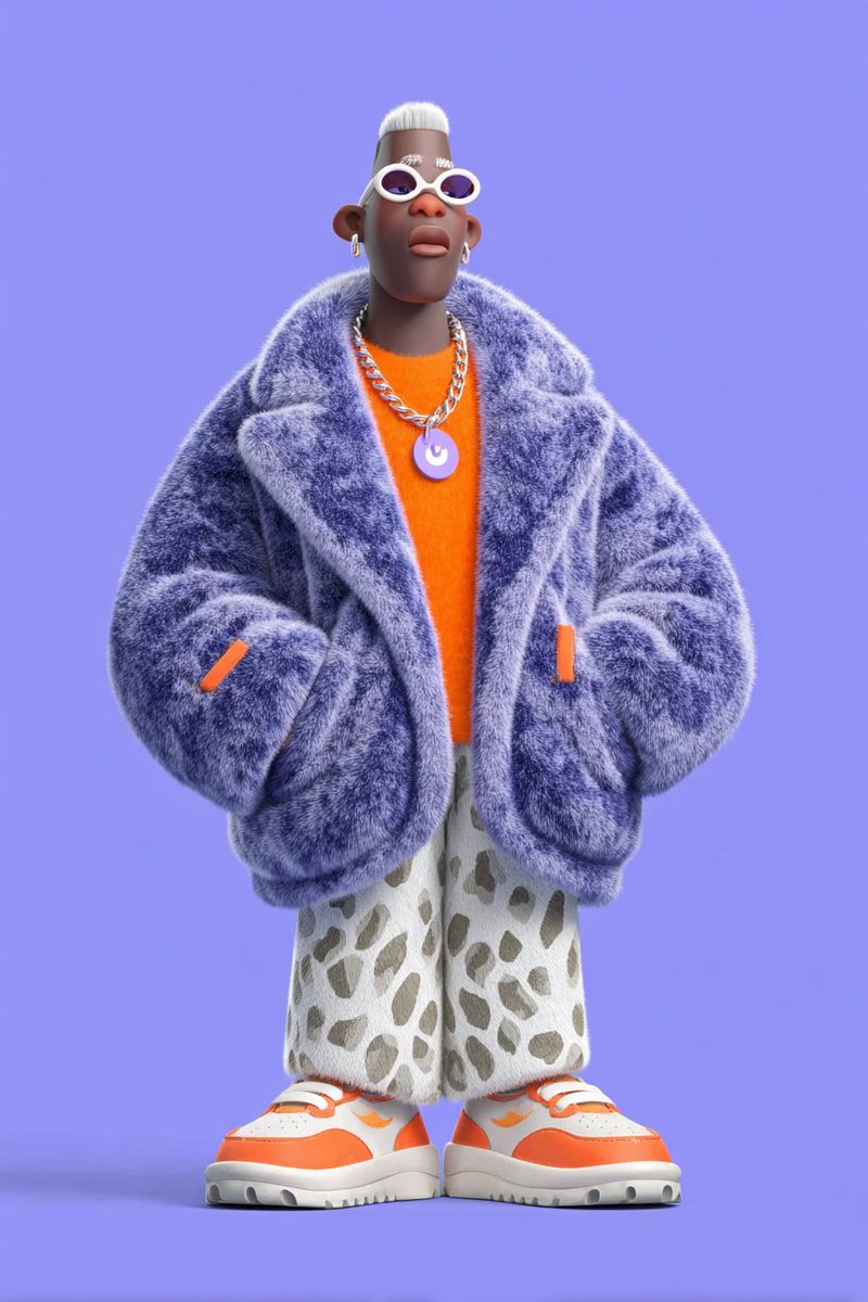 I created the first one in Midjourney using sref 110390569, a...