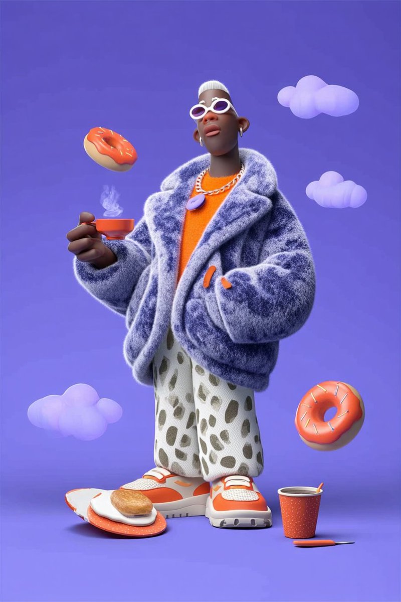 I created the first one in Midjourney using sref 110390569, a...