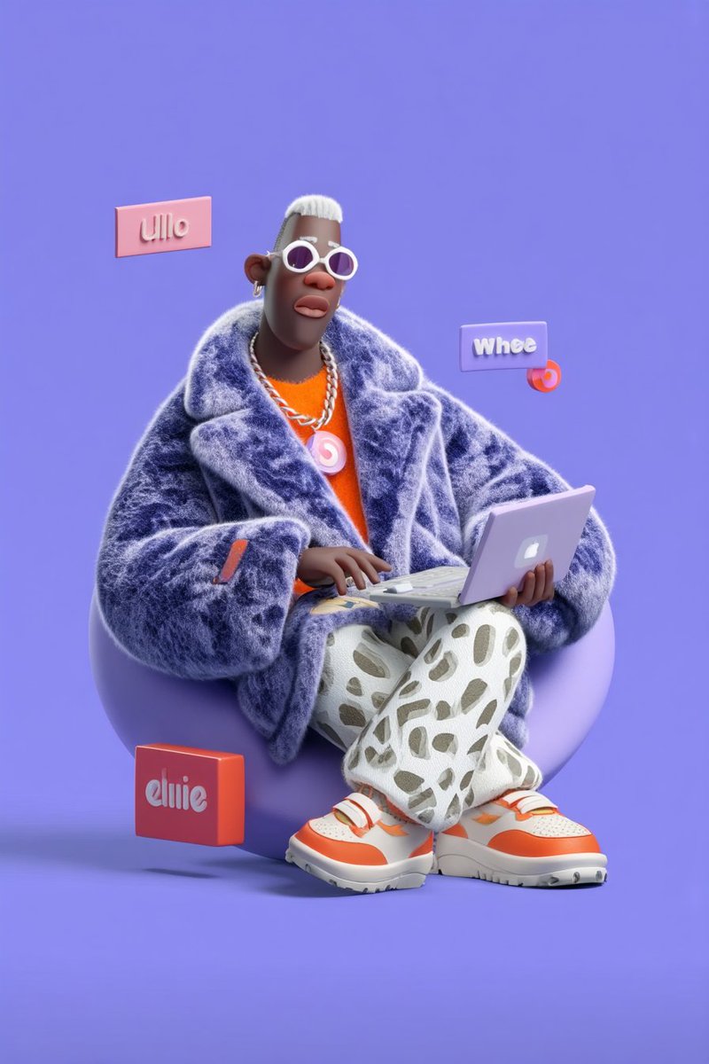 I created the first one in Midjourney using sref 110390569, a...